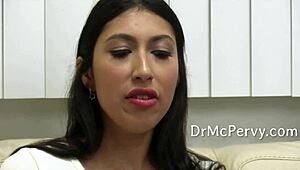 Therapist got my step sisters wild for breeding on sofa 😈