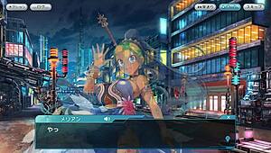 Intense hentai action in falling star strange world 001.