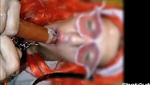 sissy mariona itzel lunática sucking huge dildos 😘