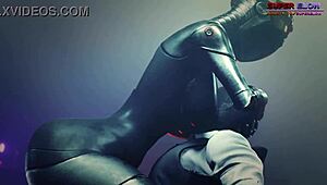 Atomic Heart Hentai 3D Slams Monster Cock Creampie