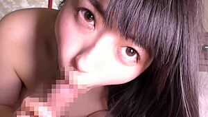 Abundant G-Cup Wife with Plump Curves Licks a Stranger's Rod with Drooling Hunger in a Homemade Scene