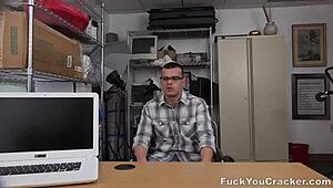 The cracker gets stuffed with black balls