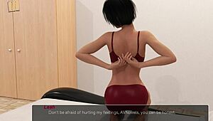 in this 3d cartoon hentai, the master dominates the amateur in a homemade scene