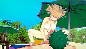 Himiko Toga Fucks Izuku Midoriya in My Hero Academia Hentai