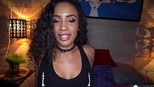 Filthy POV Captures Demi Sutra Riding Hard Dick in Interracial Deepthroat Action. She Takes It All!