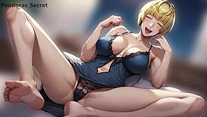 3D animated revenge porn with a horny stepmom and cucks