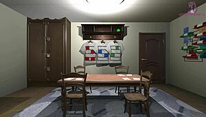 Overwhelmed by desire, the curvy doll performs titjob on huge cock