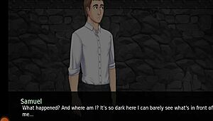 i'm loving this dirty fantasy parody with footjob action