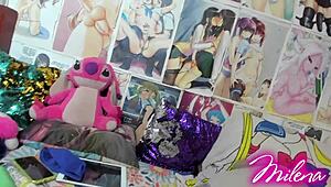 i’m trainin this cute shemale for anal... damn it’s hot!