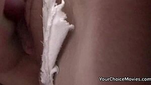 House wife with great deep throat skills and milk fetish
