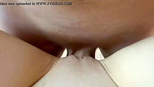 Close up and personal amateur action with creampie