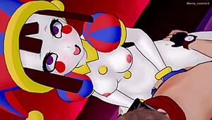 Pomni wants sex again in 3d hentai style