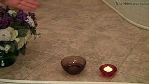 Holy! First Time Babe Gets Full Body Oil Massage