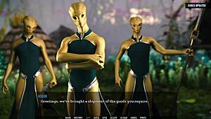 reverse gangbang with aliens in a massive 3d orgy from unending void