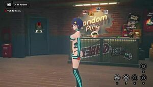 Playing sfw game with porn mods in zenless zone zero featuring gumi