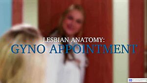 come in, chloe and sarah, for your gyno exam