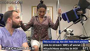 Freshman Miss Mars Gets Hitachi Magic Wand Orgasms by Doctor Tampa During Physical 4 College at Hitachihoescom