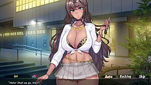 St Yarimans Ep 2, Elis Route, Oiled Old Man’s BIG COCK Hentai!