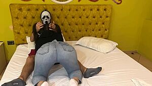 i got a free blowjob from ghostface on halloween