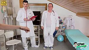 Nela Decker's speculum exam turns into a wild machine orgasm at hospital!