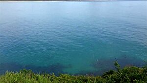 Naked and Shameless Brazilian Amateurs Exposed on Florianopolis Beaches in Public