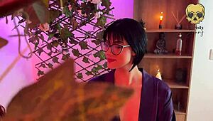 Hey, that massage turned into a hot lesbian lick session