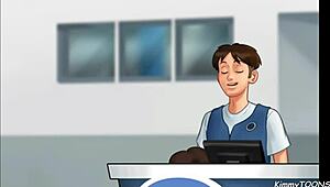 Manager's Daughter Sucked My Dick Behind The Front Desk At Work!