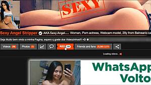 Sexy Big Ass Latina in Ripped Jeans Gives Intense Jerk Off Instructions