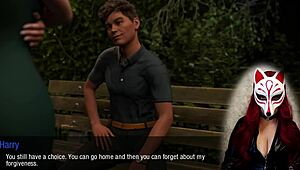 Kate Enjoys Outdoor Public Sex With Brunette Babe In Voyeur Skirt Game