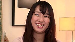 Yui asano's hairless blowjob and creampie!