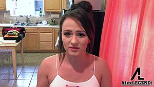 I Crave Alex More's Big Ass Riding Alex Legend's Hard Cock