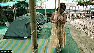 Indian Tourist Bhabhi Bent Over Assfucking Anal Fantasy