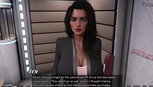 Stranded in Space: Heated Debates with Ebony Woman