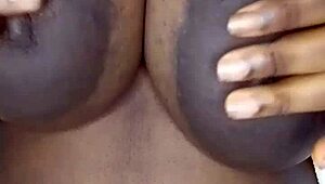 Beautiful chubby british babe spreads and masturbates her breasts in softcore usa scene.