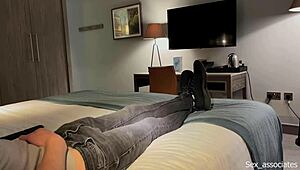 Stepmom Tests If I'm Gay With Blowjob And Anal Creampie.