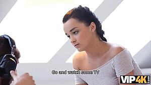 Ukrainian Erica Black Fails with BF but Beds Stepdad Instead.