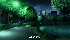 Hentai guy bangs his ex-girlfriend hard. His Indian friend joins for wild anal action.