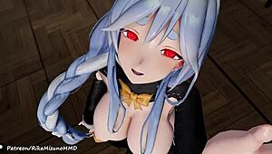 Connection dance - pekomama mmd r-18 virtual youtuber