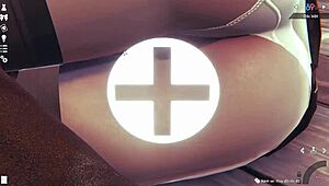 In this 3D simulation, a cute girl explores adventures