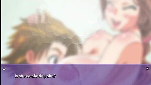 Neighbor Receives Handjob From Wife Hana In Indecent Ntr Game 3