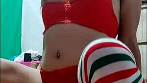 adventurous stepmother visits my apartment for intense kamasutra sex at christmas