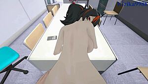 i watch zhu yuan n grace howard havin intense sex in zenless zone zero pov hentai