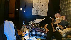 i fucked my submissive asian housewife after work, her wet vagina on my big cock outdoors with dirty talk