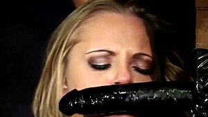 Chained Slave Beauty Fucked from Behind