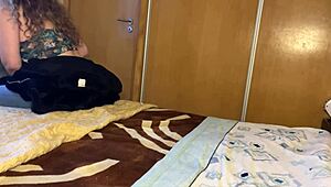 The cuckold came in when we were fucking in threesome