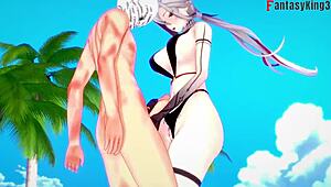 Arlecchino Fucking Bikini Sex on Beach