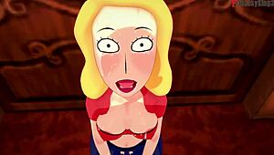 beth smith fucks her stepdad in rick and morty pov