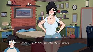 otakus rage porn game part1, wake up to boobies in hentai tits game.