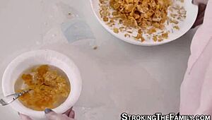 damn, teen stepsis dripping sperm from pussy after hardcore pounding!