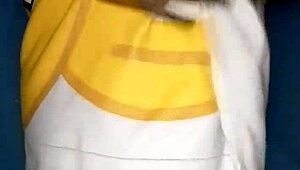 Beautiful chubby british babe spreads and masturbates her breasts in softcore usa scene.